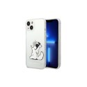 Karl Lagerfeld nakładka do iPhone 14 Plus 6,7" KLHCP14MCFNRC przezroczysta hardcase Choupette Fun