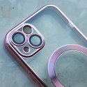 Nakładka Color Chrome Mag do iPhone 13 Pro 6,1" różowo-złota