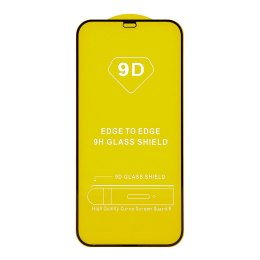 Szkło hartowane 9D do Motorola Moto G13 / G23 / G53 czarna ramka