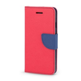 Etui Smart Fancy do Xiaomi Redmi Note 8 Pro czerwono-granatowe