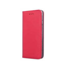 Etui Smart Magnet do Motorola Moto E32 czerwone