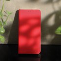 Etui Smart Magnet do Motorola Moto E32 czerwone