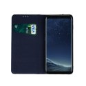 Etui skórzane Smart Pro do Samsung Galaxy S23 Plus granatowe