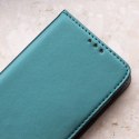 Etui Smart Magnetic do Xiaomi Redmi 12C / Redmi 11A / Poco C55 ciemnozielone