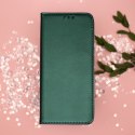 Etui Smart Magnetic do Xiaomi Redmi 12C / Redmi 11A / Poco C55 ciemnozielone