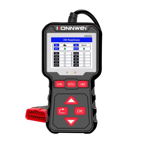 Miernik diagnostyczny KW320, skaner OBD2 Konnwei