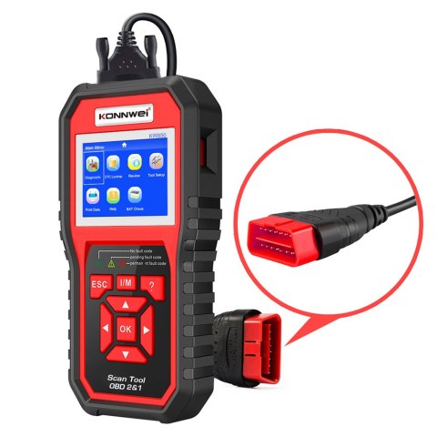 Miernik diagnostyczny KW850, skaner OBD2 Konnwei