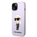 Karl Lagerfeld nakładka do iPhone 14 6,1" KLHCP14SSNCHBCP różowa HC Silicone Choupette