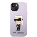 Karl Lagerfeld nakładka do iPhone 14 6,1" KLHCP14SSNCHBCP różowa HC Silicone Choupette