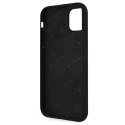 AMG AMHCN61SGLBGN iPhone 11 6,1" czarny/black hardcase Silicone Big Logo