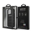 AMG AMHCP13XGSEBK iPhone 13 Pro Max 6,7" czarny/black hardcase Leather Debossed Lines