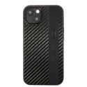 AMG AMHCP13MBLSCA iPhone 13 6,1" czarny/black hardcase Carbon Stripe&Embossed