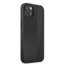 AMG AMHCP13MBLSCA iPhone 13 6,1" czarny/black hardcase Carbon Stripe&Embossed