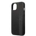 AMG AMHCP13MBLSCA iPhone 13 6,1" czarny/black hardcase Carbon Stripe&Embossed