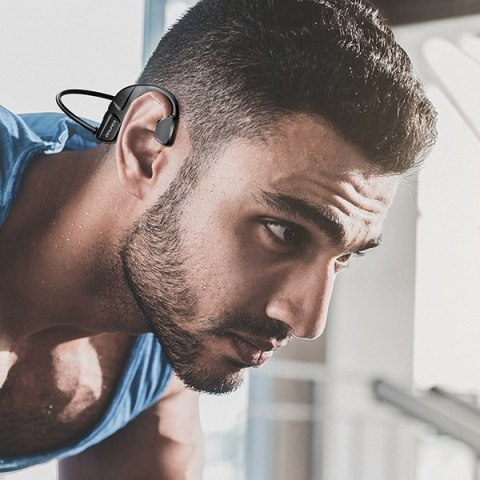 AWEI słuchawki sportowe Bluetooth 5.2 A889 Pro czarny/black
