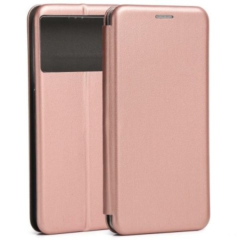 Beline Etui Book Magnetic Xiaomi Poco M5 różowo-złoty/rose gold