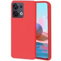 Beline Etui Candy Oppo Reno 8 czerwony/red