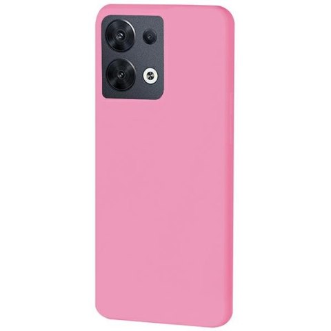 Beline Etui Candy Oppo Reno 8 jasnoróżowy/light pink