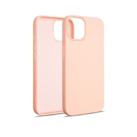 Beline Etui Silicone iPhone 14 6,1" różowo-złoty/rose gold