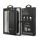 Etui BMW BMBKP13LPUCARTCBK iPhone 13 Pro / 13 6,1" czarny/black bookcase M Collection PU Carbon Stripe