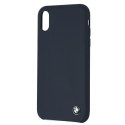 Etui BMW BMHCI61SILNA iPhone Xr granatowy/navy hardcase Silicone Signature