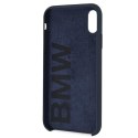 Etui BMW BMHCI61SILNA iPhone Xr granatowy/navy hardcase Silicone Signature