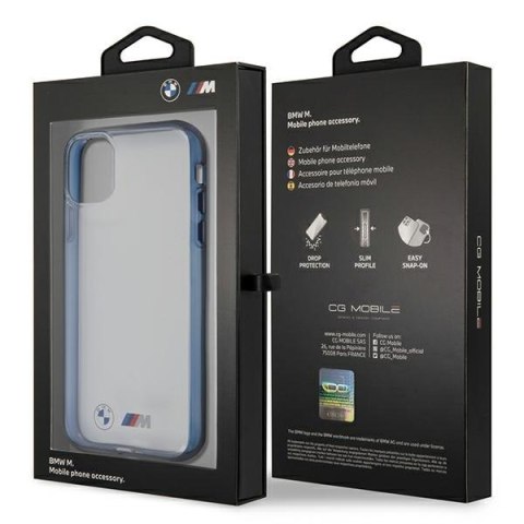 Etui BMW BMHCN61MBTOB iPhone 11 / Xr 6,1" transparent hardcase Sandblast