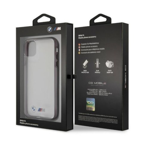 Etui BMW BMHCN61MBTOK iPhone 11 / Xr 6,1" transparent hardcase Sandblast