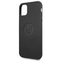 Etui BMW BMHCN61REELK iPhone 11 6,1"/ Xr czarny/black hardcase Leather Emboss