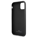 Etui BMW BMHCN61REELK iPhone 11 6,1"/ Xr czarny/black hardcase Leather Emboss