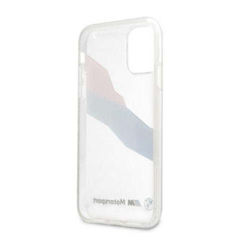 Etui BMW BMHCN61SKTGT iPhone 11 6,1" / Xr transparent hardcase Motorsport Tricolor