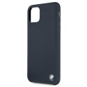 Etui BMW BMHCN65SILNA iPhone 11 Pro Max granatowy/navy hardcase Silicone Signature