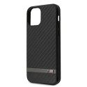 Etui BMW BMHCP12LASCFBK iPhone 12 Pro Max 6,7" czarny/black hardcase M Collection Carbon