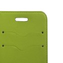 Etui Smart Fancy do Samsung Galaxy A40 granatowo-zielone