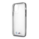 Etui BMW BMHCP12LMBTOK iPhone 12 Pro Max 6,7" transparent hardcase Sandblast