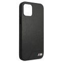 Etui BMW BMHCP12LMHOLBK iPhone 12 Pro Max 6,7" czarny/black hardcase M Collection Smooth PU