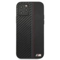 Etui BMW BMHCP12LMOCABK iPhone 12 Pro Max 6,7" czarny/black hardcase Carbon Tricolor