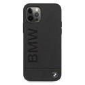 Etui BMW BMHCP12LSLLBK iPhone 12 Pro Max 6,7" czarny/black hardcase Signature Logo Imprint