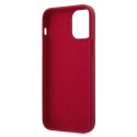 Etui BMW BMHCP12MMSILRE iPhone 12/12 Pro 6,1" czerwony/red hardcase Silicone M Collection