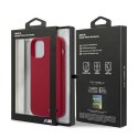 Etui BMW BMHCP12MMSILRE iPhone 12/12 Pro 6,1" czerwony/red hardcase Silicone M Collection