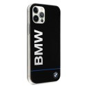 Etui BMW BMHCP12MPCUBBK iPhone 12/12 Pro 6,1" czarny/black hardcase Signature Printed Logo