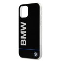 Etui BMW BMHCP12MPCUBBK iPhone 12/12 Pro 6,1" czarny/black hardcase Signature Printed Logo