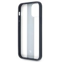 Etui BMW BMHCP12MPCUMRSTNA iPhone 12/ 12 Pro 6,1" transparent hardcase Middle Stripe Navy