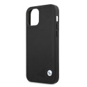 Etui BMW BMHCP12MRCDPK iPhone 12/12 Pro 6,1" czarny/black hardcase Leather Deboss