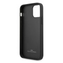 Etui BMW BMHCP12MRCDPK iPhone 12/12 Pro 6,1" czarny/black hardcase Leather Deboss