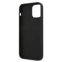 Etui BMW BMHCP12MSILBK iPhone 12/12 Pro 6,1" czarny/black hardcase Silicone Signature