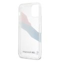 Etui BMW BMHCP12MSKTGT iPhone 12/12 Pro 6,1" transparent hardcase Motorsport Tricolor