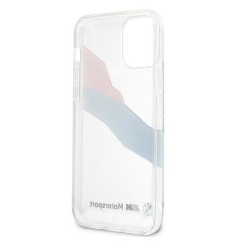 Etui BMW BMHCP12MSKTGT iPhone 12/12 Pro 6,1" transparent hardcase Motorsport Tricolor