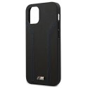 Etui BMW BMHCP12SDLBK iPhone 12 mini 5,4" czarny/black hardcase M Collection Blue Lines