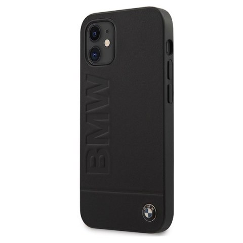 Etui BMW BMHCP12SSLLBK iPhone 12 mini 5,4" czarny/black hardcase Signature Logo Imprint